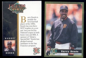1994 Sport Legends Magazine BARRY BONDS San Francisco Giants Gold Foil Card - Picture 1 of 1