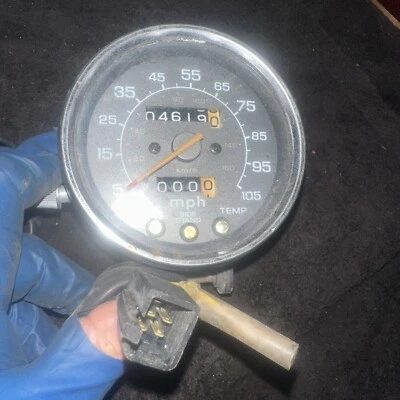 HONDA SHADOW VLX 600 OEM CALIBRE VELOCÍMETRO Muchos Años Leer 4619 Millas Chk Plug Foto 1 de 4