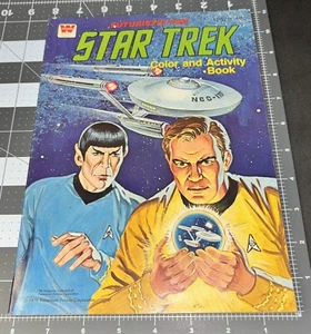Vintage 1979 STAR TREK Coloring Book UNUSED! Clean Very Good NM - Picture 1 of 16