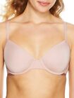 NEARLYNUDE Pale Mauve The Naked Demi Underwire Bra, 34DD, NWOT