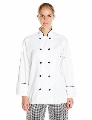 Uncommon Threads Barcelona Knot, White/Black Piping, XL - Image 1 of 2