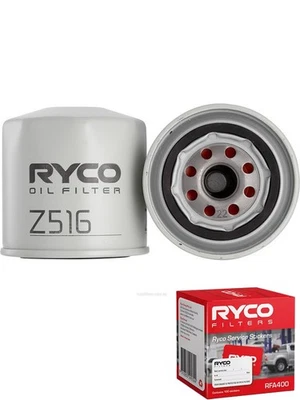 Ryco Oil Filter Z516 + Service Stickers fits Ford Cougar 2.5 SX,SW - image 1 of 4