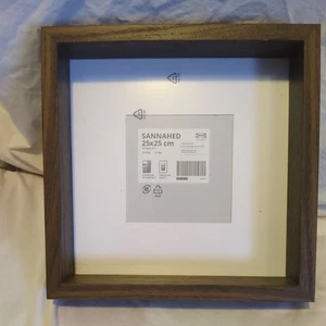 IKEA Sannahed Picture Frame Wood 25x25cm - brand New - Picture 1 of 5