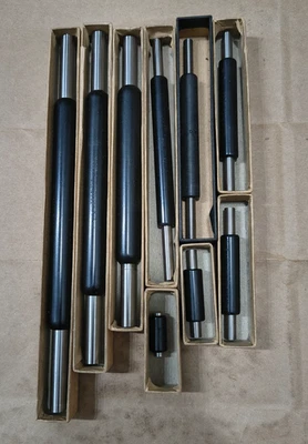 Starrett outside micrometer standards 1"-9" machinist tools - Image 1 of 4