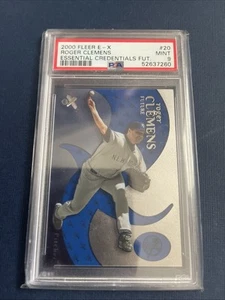 2000 ROGER CLEMENS Skybox E-X Essential Credentials Future #/41 PSA  9 - Picture 1 of 2