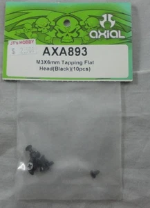 Axial M3x6mm Flat Head Self Tapping Screws (10pcs) AXA893 - Picture 1 of 1