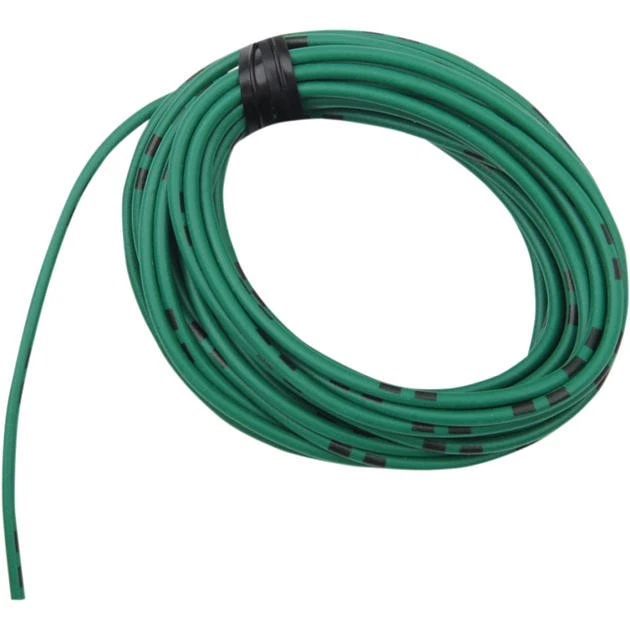 Shindy 14A Motorcycle Wiring 13 ft. Spool Green - Изображение 1 из 1
