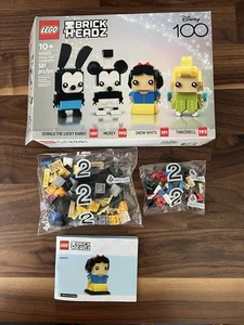 LEGO 40622 -  Snow White Brickheadz ONLY - Disney 100th Celebration - NEW - Picture 1 of 4