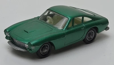 Scatola fiammiferi vintage anni 60 serie Lesney n.75 Ferrari Berlinetta verde incredibile - Immagine 1 di 4