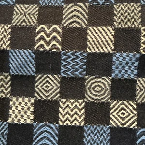 Modern Check Plaid Fabric 4yds 55 Width Heavyweight Custom Looking - Picture 1 of 6