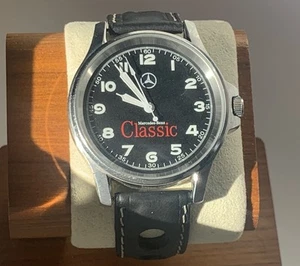 Mercedes Benz Classic Herrenuhr | Miyota | 41mm | Fliegeruhr | Quarz | SELTEN | - Bild 1 von 20