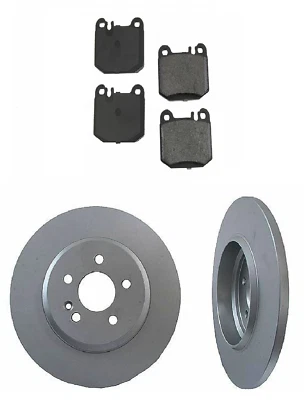 2x Kit de rotor de disco traseiro central PAGID pastilha de freio Mercedes 2000-05 ML430 ML500 ML55 - Imagem 1 de 4