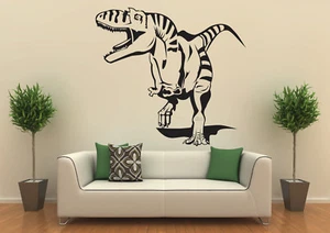 Wandtattoo, Wallprint: T-Rex Dino Dinosaurier 60x65cm Fantasie versch. Farben - Bild 1 von 2