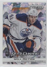 2013 Panini Anthology Prizm Update Spring Expo Cracked Ice Will Acton Rookie RC