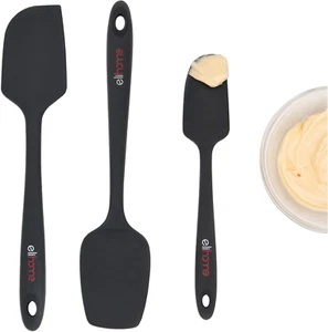 Chef Series 3 Piece Silicone Spatula Set - 600°F Heat Resistant Non Stick Rub... - Picture 1 of 1