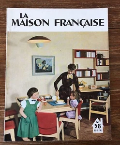 Revue LA MAISON FRANCAISE Nr 58 (Juin 1952) Design Mobilier Intérieur - Foto 1 di 10