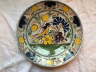 PLAT EN FAIENCE DE DELFT DECOR A L
