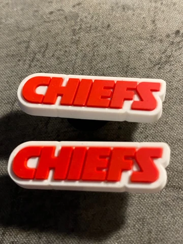 Kansas City Chiefs shoe charm 10 pieces, 5 pair Cover