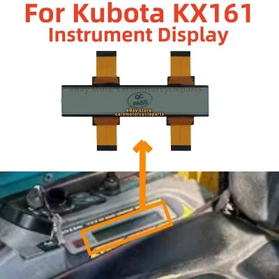 LCD Display für Kubota KX161 Minibagger Instrument Armaturenbrett Ersatz NEU - Bild 1 von 4