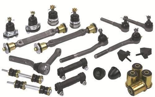 Kit de reconstrucción de suspensión delantera POLY Super con rótulas Chevrolet 65-66 tamaño completo Foto 1 de 1