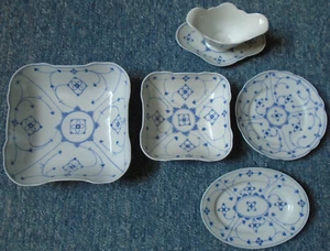 Essgeschirr INDISCH BLAU, 100 Jahre - Bild 1 von 6