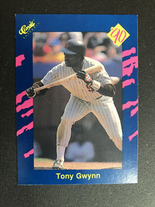 1990 Classic Blue #17 Tony Gwynn