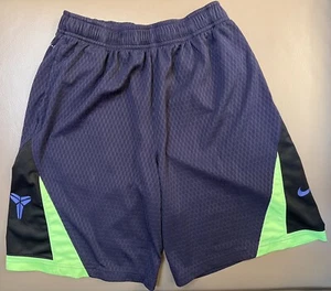 Nike Kobe Bryant Boy’s Basketball Shorts Size M Mamba Logo - Picture 1 of 3
