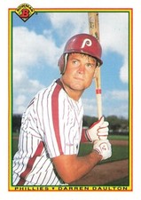 1990 Bowman #158 Darren Daulton Philadelphia Phillies