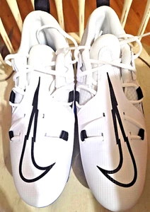 Scarpe da calcio Nike Alpha Menace Pro 3 bianche blu CT6649-101 da uomo taglia 10,5 NUOVE - Foto 1 di 6