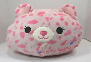 Squishmallows Stackables Pink Lori Leopard Pillow Plush I Love You 13" 2019 - Picture 1 of 6
