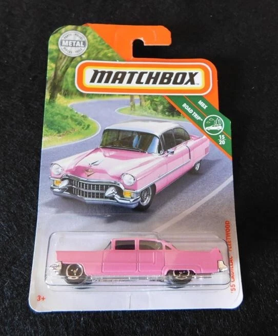 火柴盒 1955 凯迪拉克 Fleetwood - 完好卡 — 第 1/1 张图片