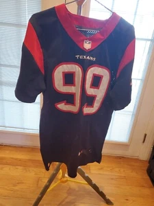 Nike On Field Size 40 (Med) J.J. Watt Texans Jersey #99. Small Hole Pictured.  - Picture 1 of 4