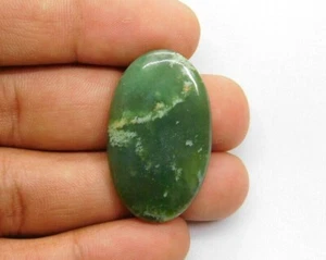 Piedras preciosas sueltas cabujón serpentino 100 % natural para hacer joyas 34 quilates ME-404 - Imagen 1 de 4