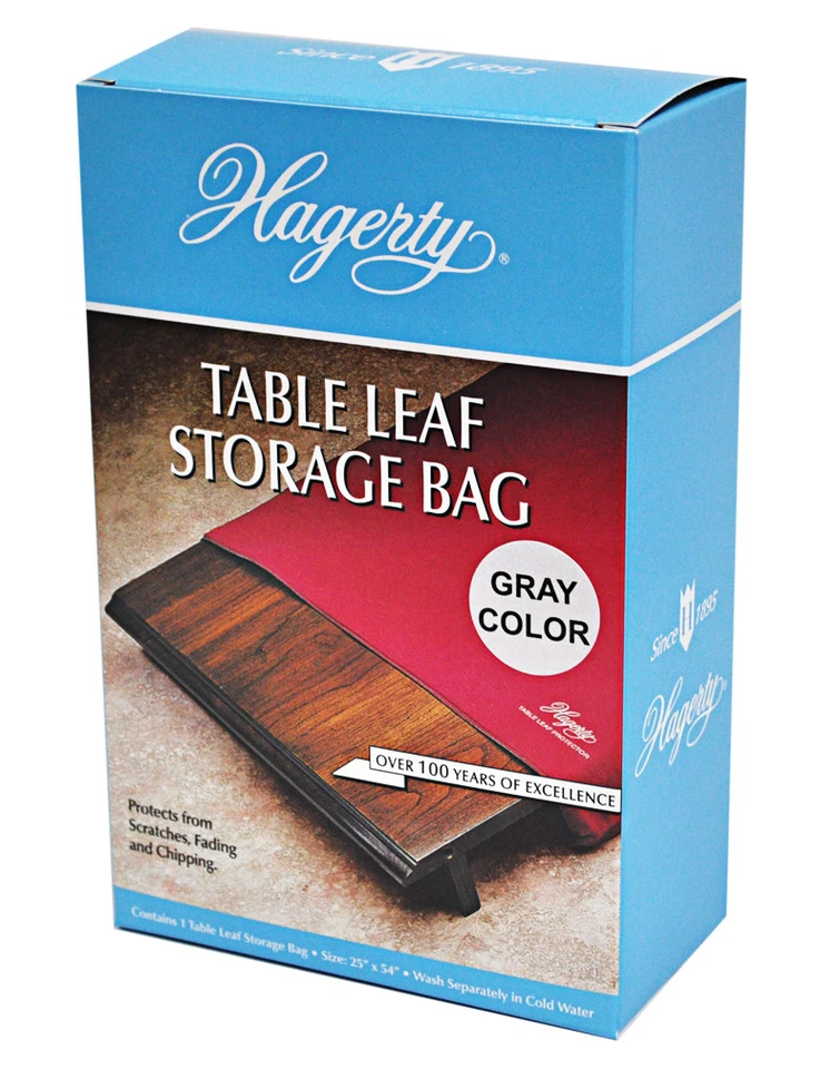 Hagerty 19910 25-by-54-inch Table Leaf Storage Bag Burgundy