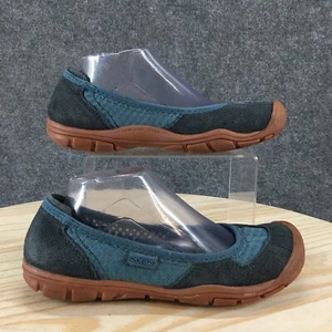 Zapatos planos Keen para mujer 8,5 Mercer bailarina CNX 1011173 azul gamuza - Imagen 1 de 17