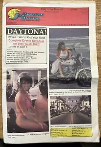 Motorrad Dispatch Magazin Daytona Beach Bike Week März/April 1992 43 Seiten - Bild 1 von 17