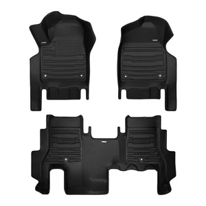 TuxMat Custom Floor Mats for GMC Hummer EV SUV - 2023-2025 - Full Set - Picture 1 of 7