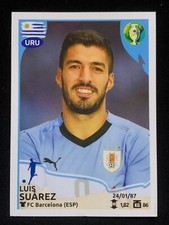2019 PANINI Brazil Copa America STICKER #258 LUIS SUAREZ Brazil Edition