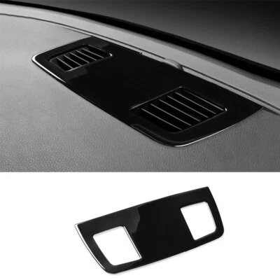 Cubierta de ventilación de salida de aire negra brillante para tablero de instrumentos BMW Serie 3 E90 2005-2012 Foto 1 de 4