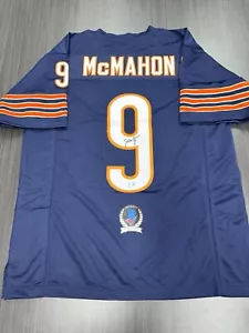 Jim McMahon Signed Chicago Bears Custom Jersey Beckett COA - Picture 1 of 2