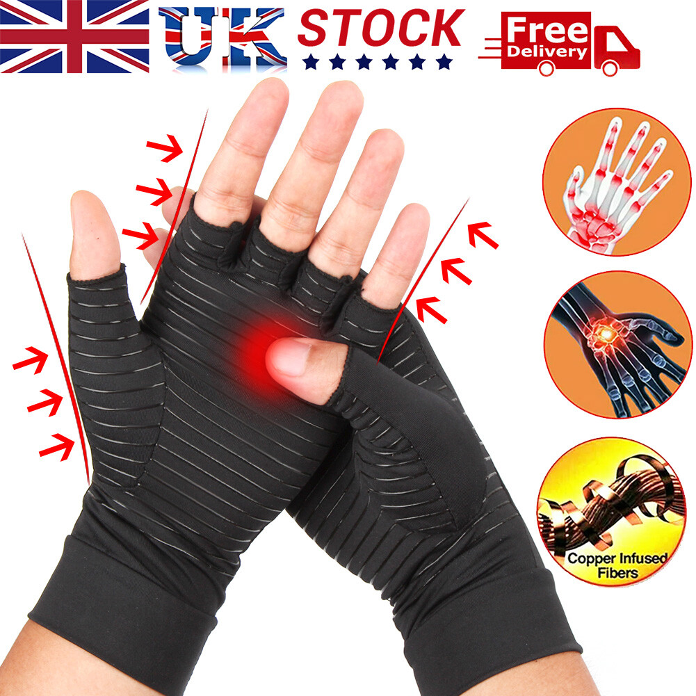 Carpal Tunnel Copper Gloves Walmart Fingerless Gloves Men LYRX
