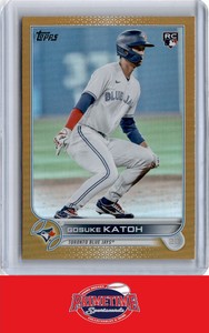 2022 Topps Pro Debut Gosuke Katoh Gold Near mint or better