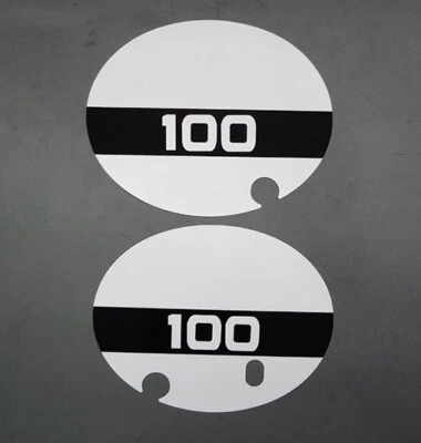 1974 - 1975 suzuki TM100 decals side number plate stickers graphics Motocrosser - Image 1 of 2