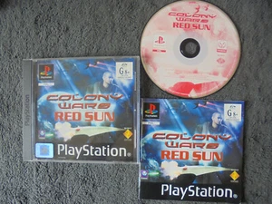 Colony Wars Red Sun - PS1 PlayStation 1 PAL VGC Complete Tested - Picture 1 of 4