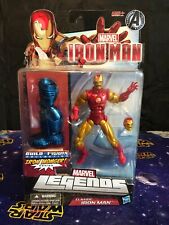 Marvel Legends Hasbro Classic Iron Man 6  Figure Iron Monger Series BAF NEW