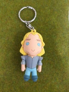 Disney Pocahontas Captain John Smith Figure 3D Key Ring Keyring - John Smith