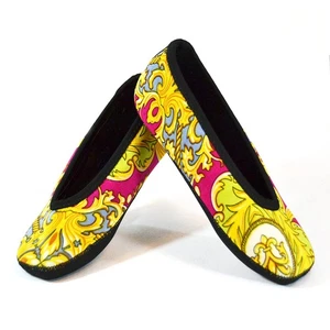 Ballerine Nufoot da donna, rosa barocco, grandi, pieghevoli e flessibili - Foto 1 di 1