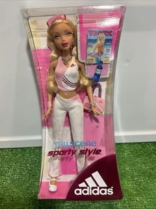 2006 Barbie My Scene Sporty Style Adidas Kennedy Doll Fashion Figure Mattel Rare - Picture 1 of 17