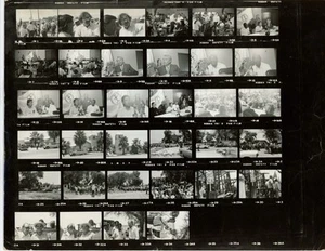 (4) Orig. Cesar Chavez UFW Picket Line März Fotos Pressekonferenz RAR - Bild 1 von 8