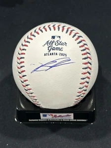 Kyle Schwarber Firmado 2025 Juego de Estrellas Béisbol Automático Phillies Jugador Más Valioso ~ Certificado de Autenticidad PSA - Imagen 1 de 2